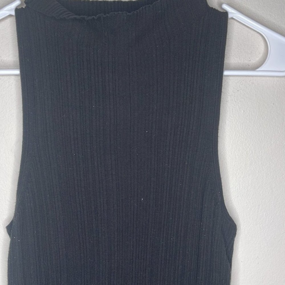 Ninety Percent Ribbed Racer Front Dress - Picture 4 of 12